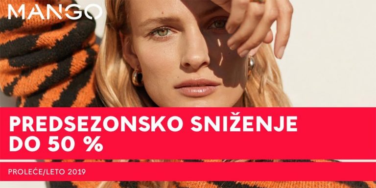 Mango predsezonsko sniženje do 50% Mango predsezonsko sniženje do 50%